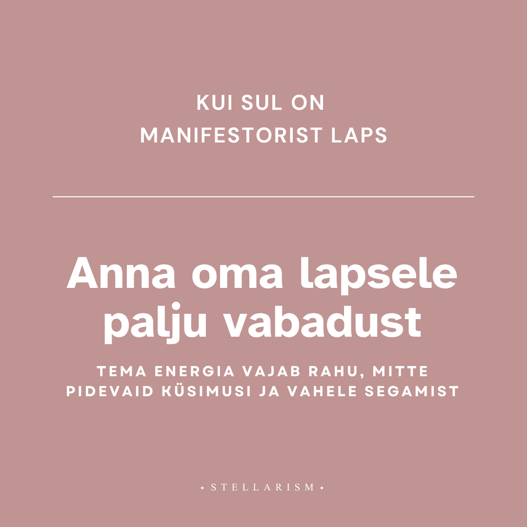 Lapsed läbi 5 energiatüübi 10 lapsed