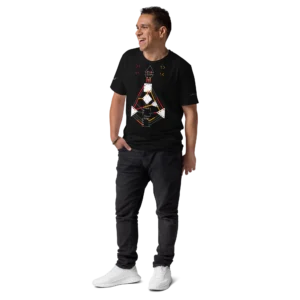 18-human-design-bodygraph-t-shirt-black-front